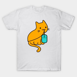 cat gamer and mouse T-Shirt